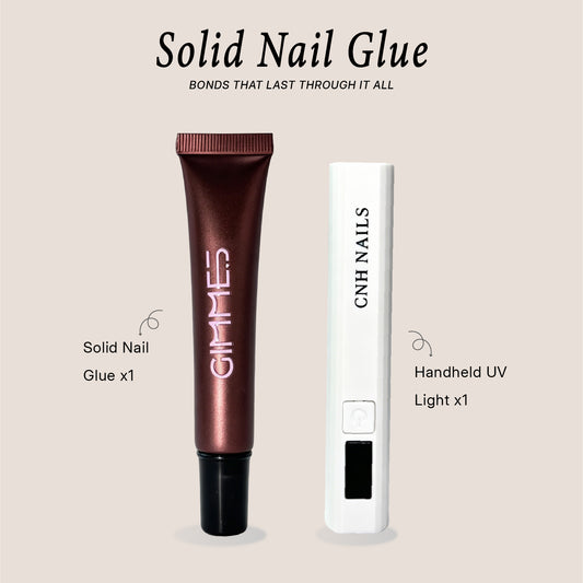 GIMME5 Solid Nail Glue (with UV Light)
