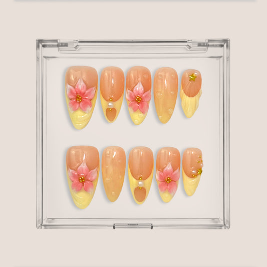 Pink Blossom Charm