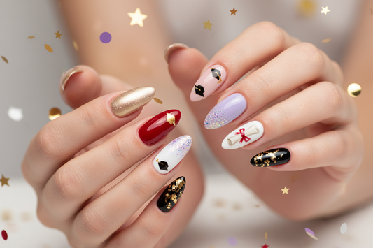 25 Graduation Nail Ideas You Can Wear Tomorrow