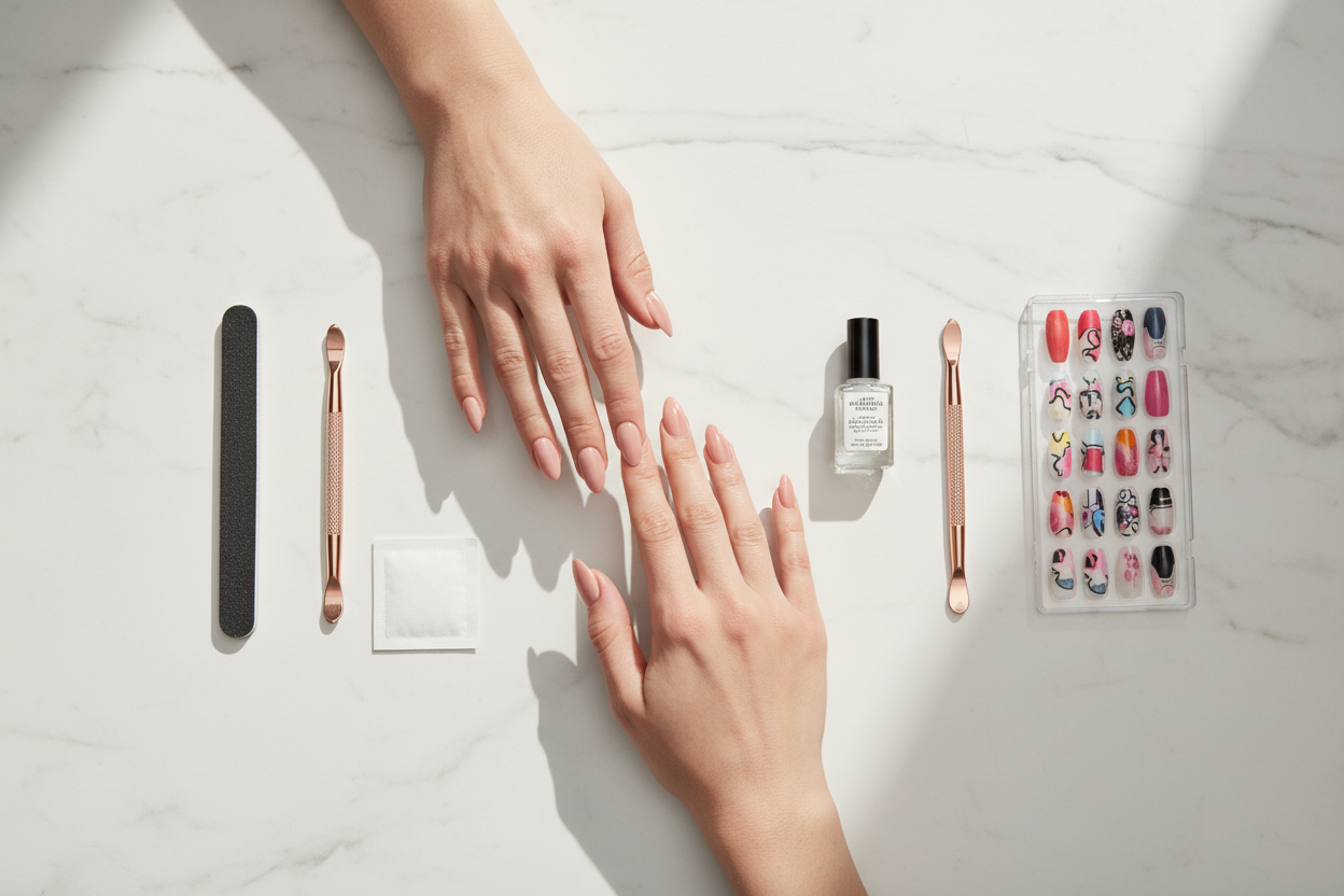 How to Apply Press-On Nails That Last 2+ Weeks