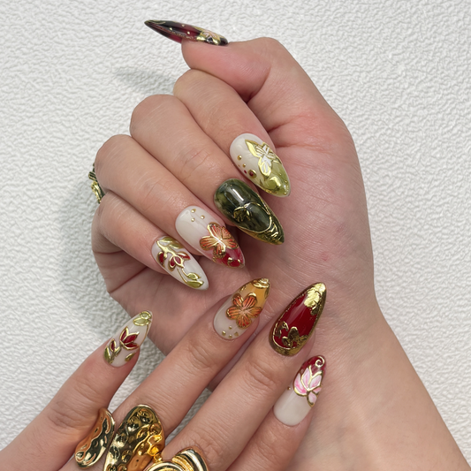 Golden Ruby Bloom