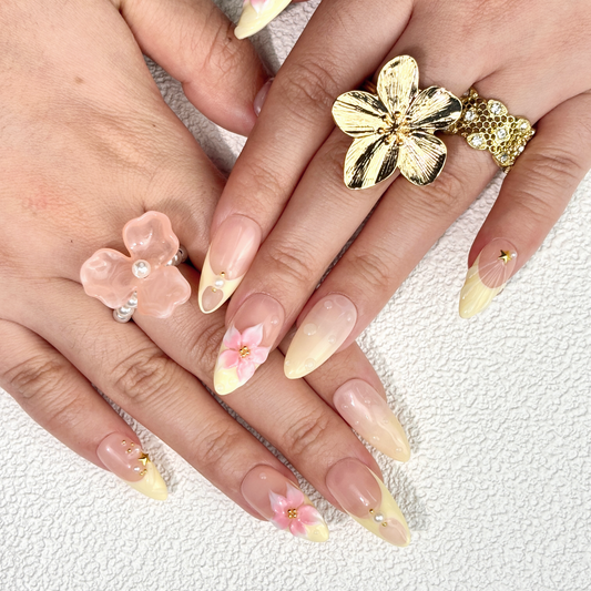 Pink Blossom Charm