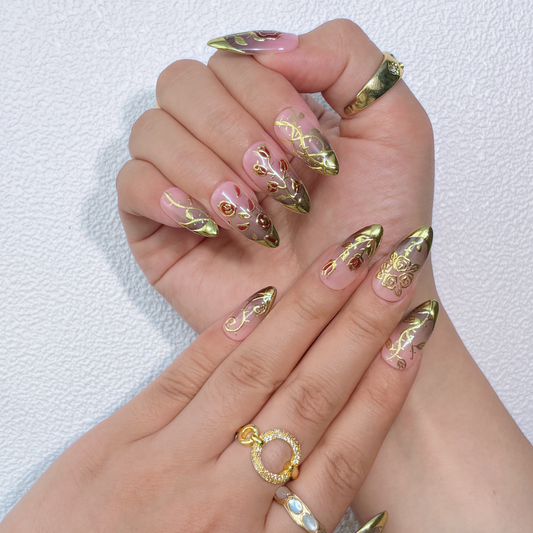 Thorned Gilded Rose